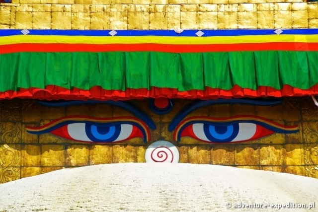Oczy Buddy, Kathmandu fot. Maciej Wódzki