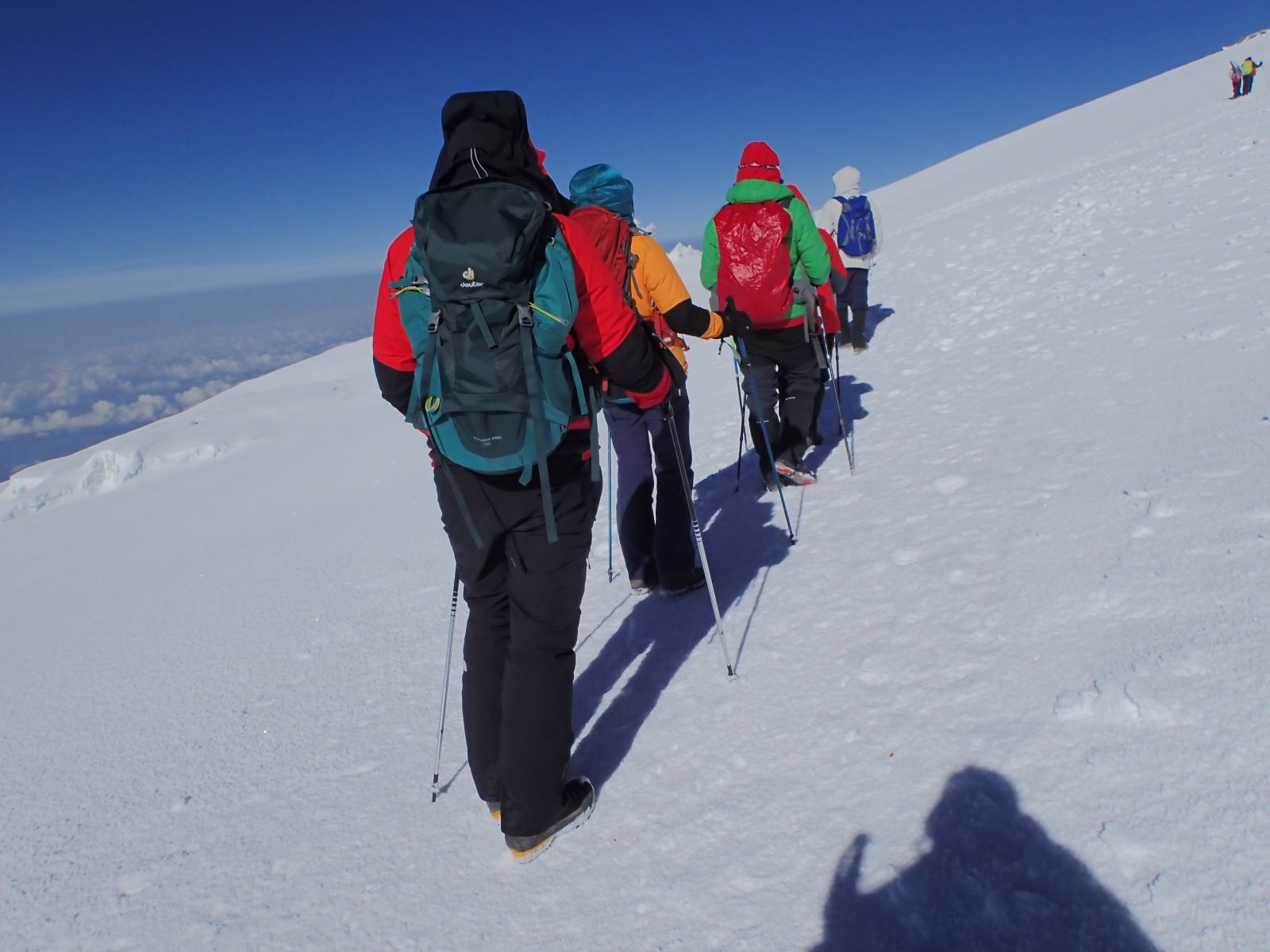 W kierunku Uhuru Peak , fot. Jerzy Kostrzewa