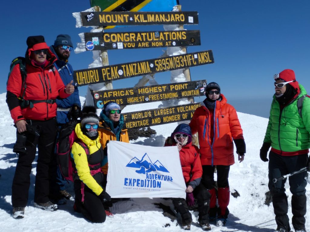 Na szczycie Uhuru , Kilimanjaro - fot. Tomek Zaboklicki